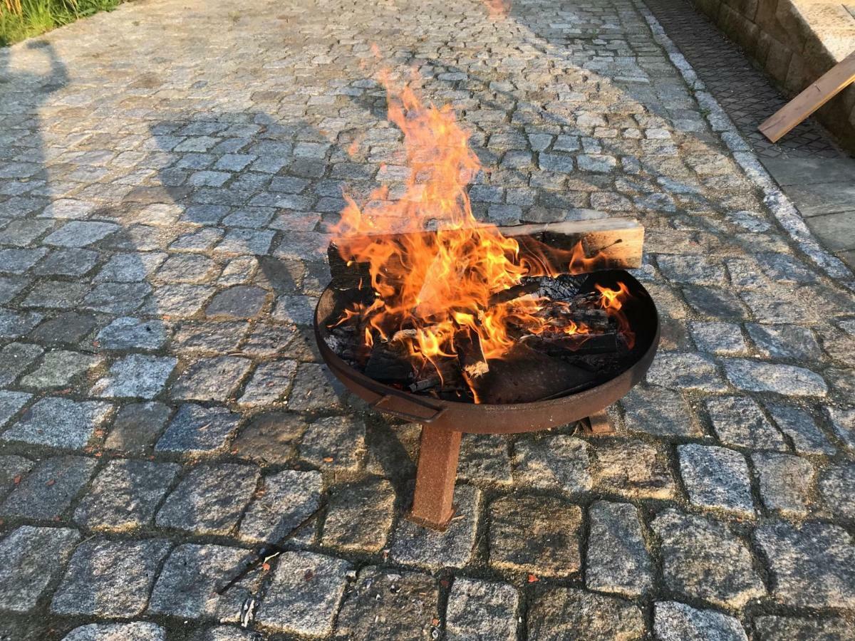 Ferienwohnung Penzlin Im Rittergut Leppersdorf Bei Dresden Wachau Exterior foto